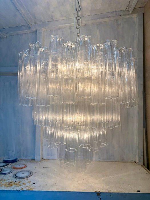 Lustre - Gros lustre de style Toni Zuccheri pour Venini, Antiquités & Art, Antiquités | Éclairage