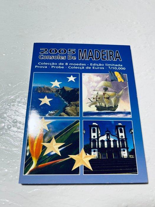 Aruba, Nederlandse Antillen, Madeira Acores. Lot of 4 sets, Postzegels en Munten, Munten | Europa | Niet-Euromunten