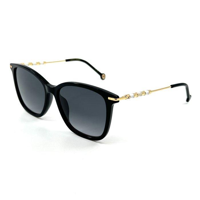 Carolina Herrera - *NEW* - Gold Metal - Black Acetate - Grey, Bijoux, Sacs & Beauté, Lunettes de Soleil & Lunettes | Femmes