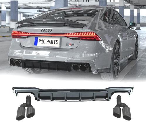 DIFUSEUR AUDI A7 19-23 NOIR BRILLANT LOOK S7, Auto-onderdelen, Carrosserie, Verzenden