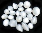 Set van MAANSTENEN 100% NATUURLIJK Cabochon- 19.64 g - (28)
