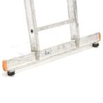 ladders enkel rechte ladder 16 treden, Doe-het-zelf en Bouw, Ophalen of Verzenden, Nieuw