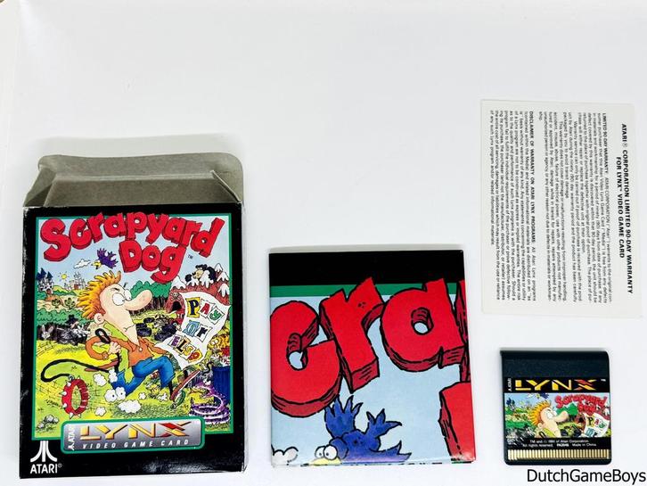 Atari Lynx - Scrapyard Dog, Games en Spelcomputers, Spelcomputers | Atari, Gebruikt, Verzenden