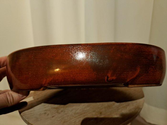 Bonsaischaal 27cm x 21cm x 5,5cm - rood geglazuurd - Hoogte, Antiquités & Art, Curiosités & Brocante