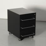 Tecno verrijdbaar ladeblok, zwart, 58 x 40 x 56 cm, 3 laden, Huis en Inrichting, Ophalen of Verzenden, Gebruikt