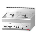 Friteuse | Gas | 8+8L | 90°C/190°C | 13.6kW | Piëzo, Zakelijke goederen, Verzenden, Nieuw in verpakking