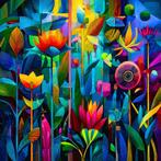 Marta Ellie (1985) - Garden After Dark XXL, Antiek en Kunst