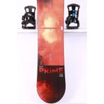 163 snowboard NITRO PRIME FLAME WIDE, Black/red, FLATout ROC, Sport en Fitness, Snowboarden, Verzenden, Nieuw