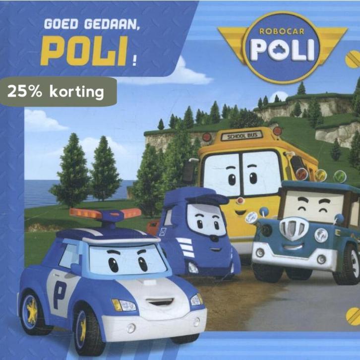 Goed gedaan, Poli! / Robocar Poli 9789490989170, Boeken, Kinderboeken | Kleuters, Zo goed als nieuw, Verzenden