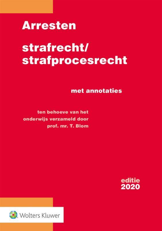 Arresten strafrecht/strafprocesrecht 2020 9789013153491, Boeken, Wetenschap, Zo goed als nieuw, Verzenden