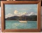 Wartan Mahokian (1869-1937) - Voilier sur la côte Armenienne