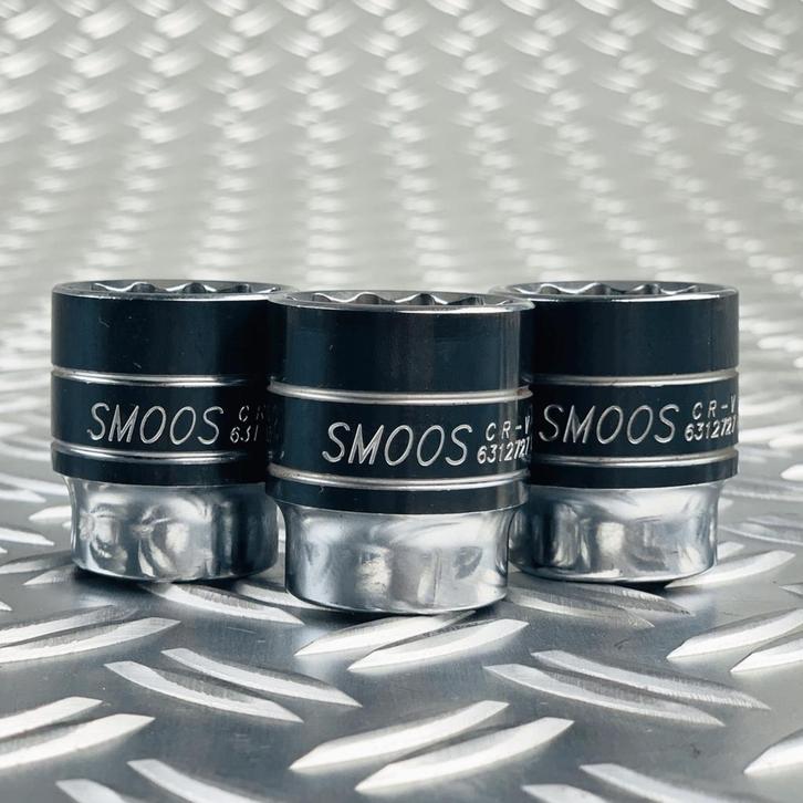 Smoos Losse 12-kants dop 25 mm met 1/2 opname - 3 stuks -, Doe-het-zelf en Bouw, Gereedschap | Handgereedschap, Ophalen of Verzenden