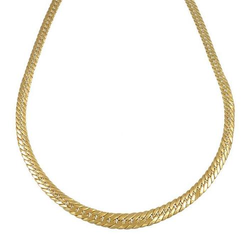 Halsketting - 18 karaat Geel goud, Handtassen en Accessoires, Kettingen