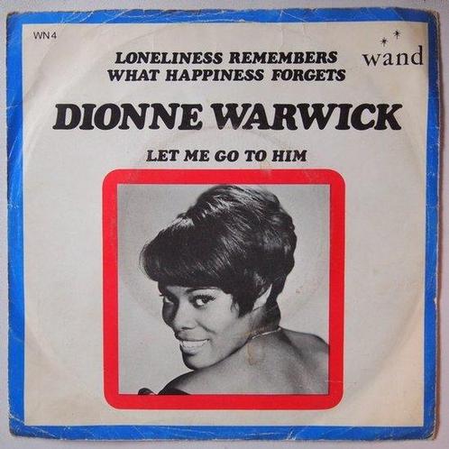 Dionne Warwick - Loneliness remembers what happiness..., CD & DVD, Vinyles Singles, Single, Pop
