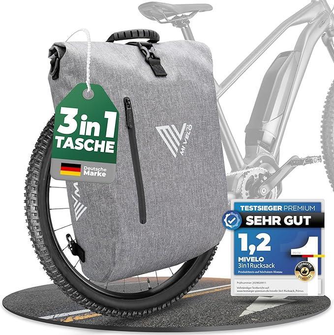 2dekans | MIVELO Fietstas – 3-in-1 Rugzak & Schoudertas –, Fietsen en Brommers, Fietsaccessoires | Fietstassen, Ophalen of Verzenden