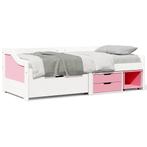 vidaXL Slaapbank met 3 lades zonder matras IRUN 90x200 cm, Huis en Inrichting, Slaapkamer | Bedden, Verzenden, Nieuw
