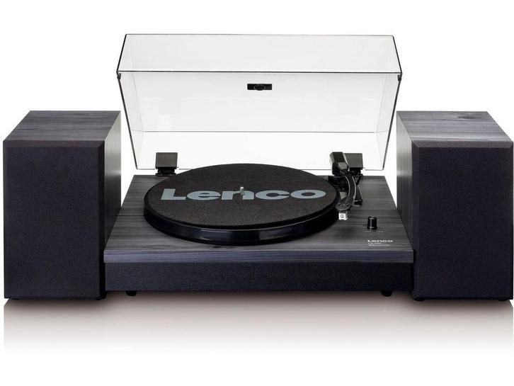 Lenco LS-300 - Platenspeler met Bluetooth - 2 houten, Audio, Tv en Foto, Platenspelers, Zo goed als nieuw, Verzenden