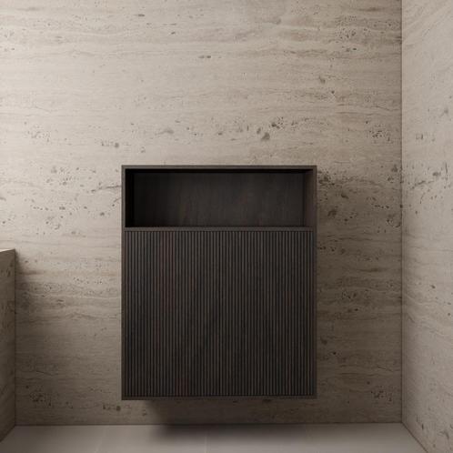 Zwevende Kast Gliss Design Timotheus 100x120x30 CM Charcoal, Doe-het-zelf en Bouw, Sanitair, Bad, Nieuw, Ophalen of Verzenden