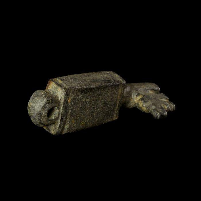 Oud-Romeins Brons Sleutel, zeldzaam type (Zonder, Antiek en Kunst, Antiek | Overige Antiek