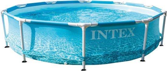 2dekans | Intex Beachside opzetzwembad met filterpomp -, Jardin & Terrasse, Piscines, Enlèvement ou Envoi