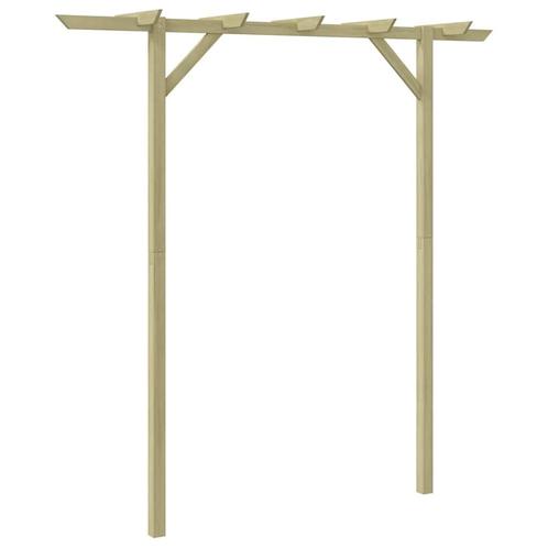 vidaXL Pergola 205x40x203 cm hout, Tuin en Terras, Palen, Balken en Planken, Nieuw, Verzenden