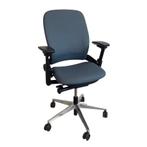 Refurbished Steelcase Leap V2, zo goed als nieuw, Verzenden, Zo goed als nieuw, Grijs, Bureaustoel