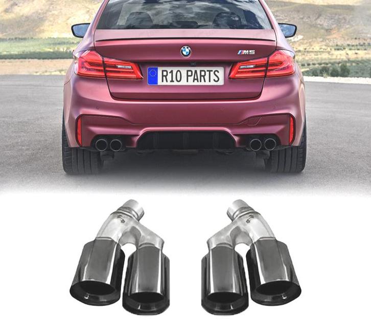 EMBOUTS D´ÉCHAPPEMENT BMW G30 G31 20-23 LOOK M5 NOIR, Auto-onderdelen, Uitlaatsystemen, Verzenden