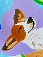 JOHANNE 8 (1974) - Chilling by the pool, Antiek en Kunst, Kunst | Schilderijen | Modern