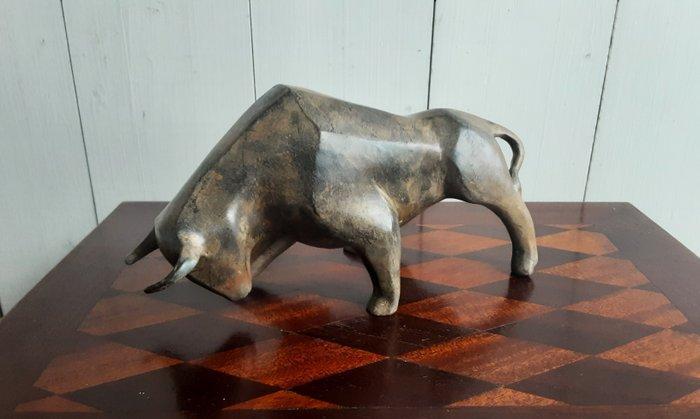 P. Chenet - Figure - Stier - 23 cm - Bronze, Antiek en Kunst, Curiosa en Brocante