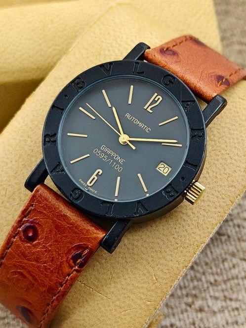 Bvlgari - Giappone Carbon Gold 1100 Limited Edition, Handtassen en Accessoires, Horloges | Heren