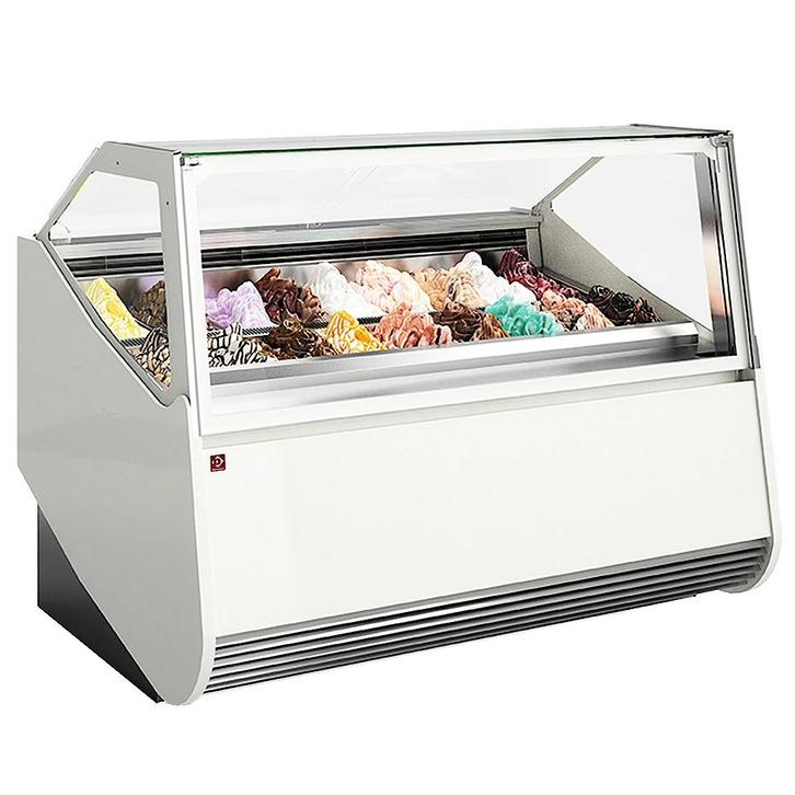 Schepijsvitrine | MONTREAL | 18x 5L | -15°C/-18°C |, Zakelijke goederen, Horeca | Keukenapparatuur, Nieuw in verpakking, Verzenden