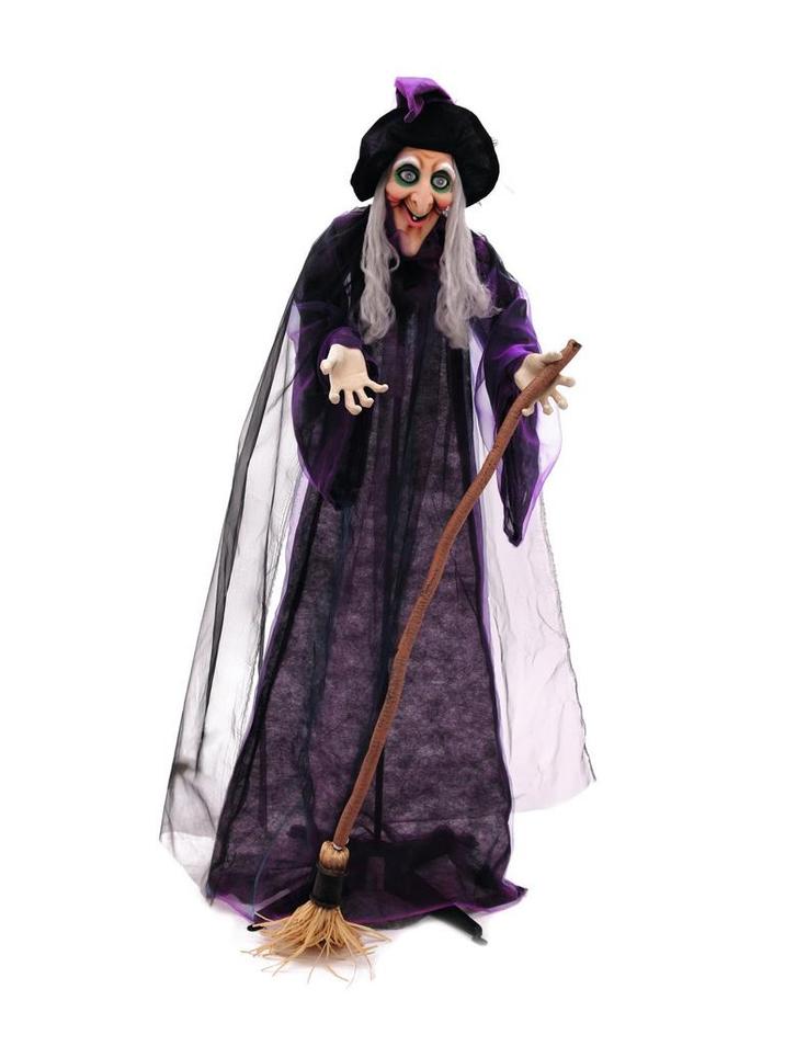 EUROPALMS Halloween Heks Licht Geluid Beweging, Kinderen en Baby's, Speelgoed | Poppen