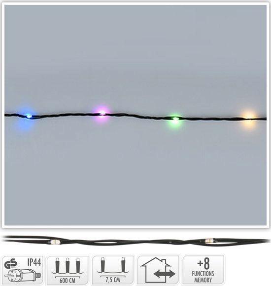 2dekans | Ledverlichting 80led multicolo, Diversen, Kerst, Ophalen of Verzenden