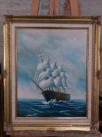 Scuola francese (XX), firmato Claudette G. - Clipper in