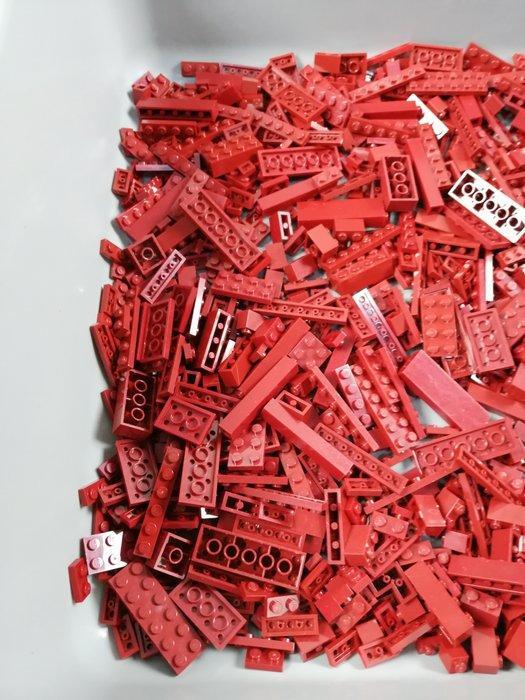 Lego - geen serie - Partij Donker rode bouwstenen 1000 stuks, Kinderen en Baby's, Speelgoed | Duplo en Lego