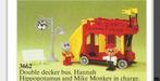 Lego Set - 3662 - Fabuland - Bus, Nieuw