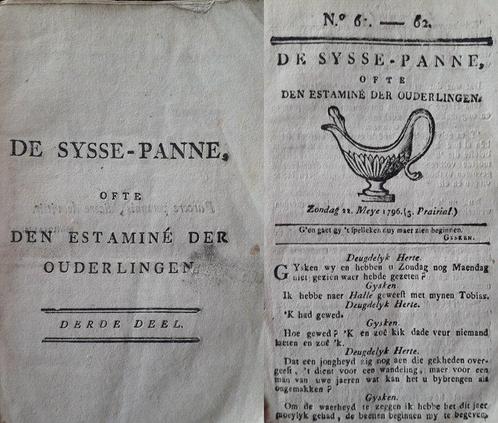 K. Broeckaert - De Sysse-Panne, ofte den Estaminé der, Antiek en Kunst, Antiek | Boeken en Manuscripten