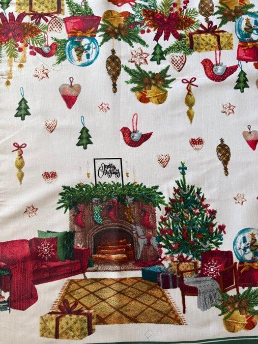 Kersttafelkleed voor grote tafels met notenkrakers en, Diversen, Kerst