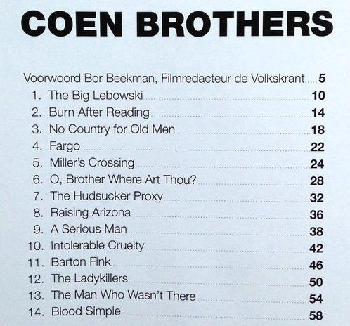 Coen Brothers - The Complete Collection 8710371000012, Livres, Livres Autre, Envoi