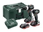 Veiling - Metabo - BSLTBL+SSD - accu combo-pack schroefboorm, Doe-het-zelf en Bouw, Nieuw