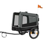 tectake Hondenaanhanger WoofRider - grijs, Dieren en Toebehoren, Verzenden, Nieuw