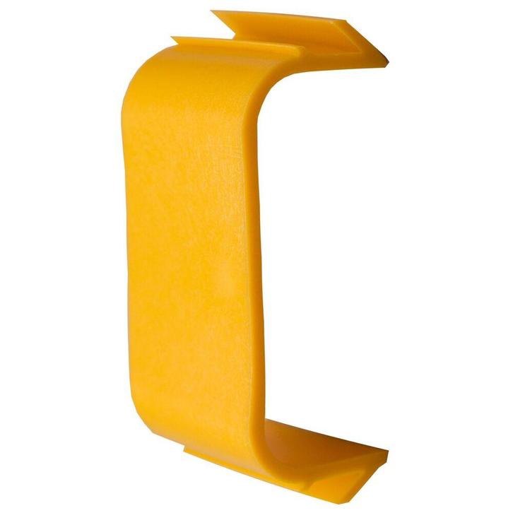 Support Clip En PVC Pour Conduit AC 125x75mm Jaune - 941175, Doe-het-zelf en Bouw, Elektriciteit en Kabels, Verzenden