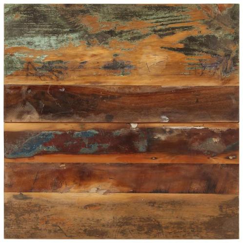 vidaXL Tafelblad vierkant 15-16 mm 60x60 cm massief, Huis en Inrichting, Tafelonderdelen, Nieuw, Verzenden