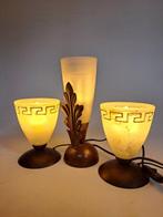 Edilson Pierre/ licht 88 - Tafellamp (3) - Albast, Metaal, Antiek en Kunst