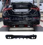 C63 AMG Look Diffuser voor Mercedes Benz C Klasse W206 S206, Ophalen of Verzenden