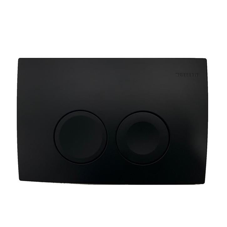 Bedieningsplaat Delta 25 by Geberit Frontbediening Mat Zwart, Bricolage & Construction, Sanitaire, Enlèvement ou Envoi