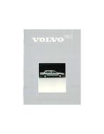 1985 VOLVO 740 BROCHURE NEDERLANDS, Nieuw