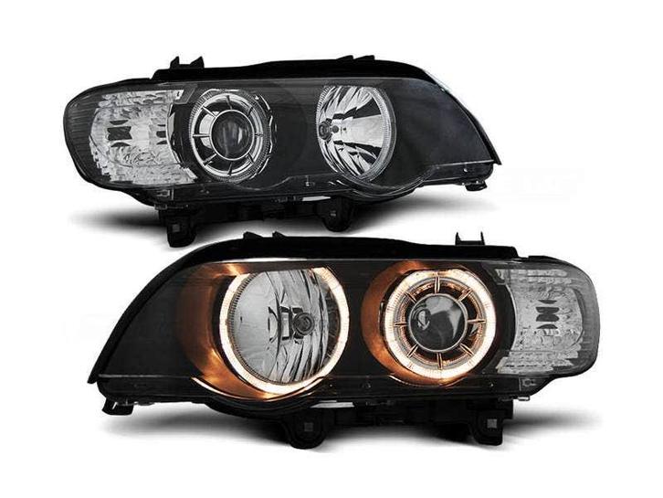 Xenon koplamp Angel Eyes Black geschikt voor BMW X5 E53, Autos : Pièces & Accessoires, Éclairage, Envoi