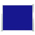 vidaXL Windscherm uittrekbaar 120x300 cm blauw, Tuin en Terras, Nieuw, Verzenden