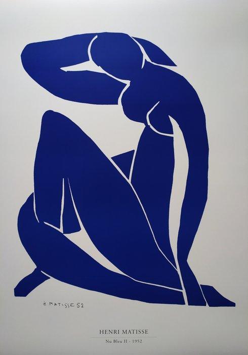 Henri Matisse (1869-1954) (after) - Nu Bleu II, 1952 -, Antiquités & Art, Curiosités & Brocante